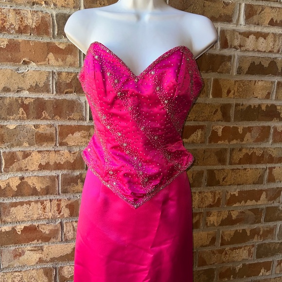 JASZ COUTURE BY ADAIGO BELLA 2-piece PINK SKIRT SET SIZE 4 - Picture 7 of 14